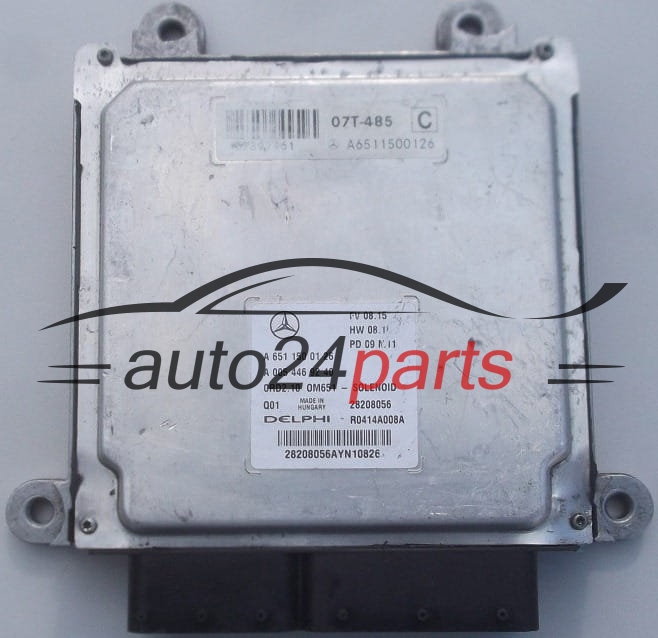 MOTORSTEUERGERÄT ECU STEUERGERAT MERCEDES W204 DELPHI  28208056, A 651 150 01 26