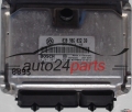 VW VOLKSWAGEN LUPO 1.4, BOSCH 0 261 207 681, 0261207681, 030 906 032 DQ, 030906032DQ, ME7.5.10 