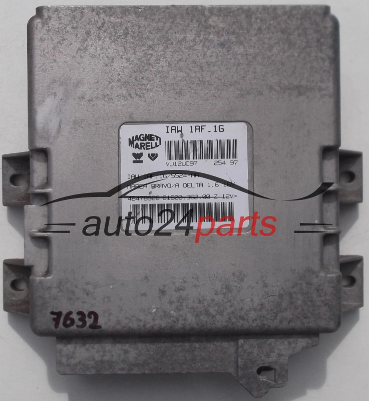KOMPUTER STEROWNIK SILNIKA FIAT BRAVO BRAVA MAREA LANCIA DELTA 1.6 IAW1AF.1G, IAW 1AF.1G/5527-AC 46534303 6160036201, 61600.362.01 