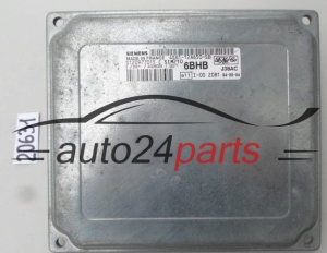 KOMPUTER STEROWNIK SILNIKA FORD FIESTA 1.3 SIEMENS SIM210 S120977013 C, S120977013C, 4S6112A650SB, 4S61-12A650-SB 6BHB