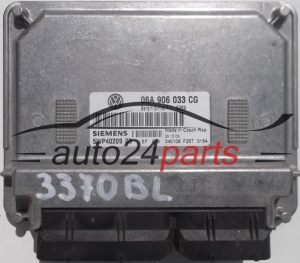 ECU CENTRALITA DE MOTOR VW VOLKSWAGEN TOURAN 1.6 BGU 06A 906 033 CG, 06A906033CG, SIEMENS 5WP40209 03, BENZIN SIMOS 7.1 5359