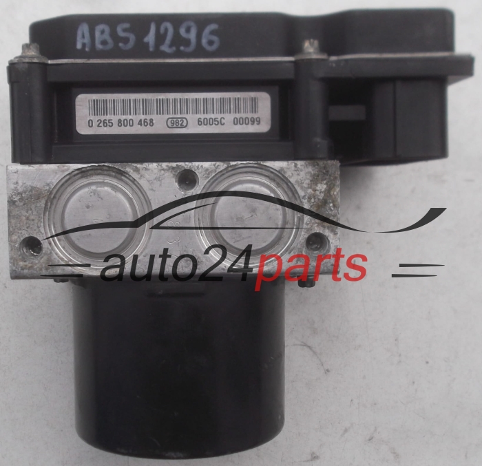ABS HYDRAULIK-AGGREGAT MIT STEUERGERAET VOLKSWAGEN FOX POLO BOSCH 0 265 231 626, 0265231626, 5Z0614117B, 0 265 800 468, 0265800468