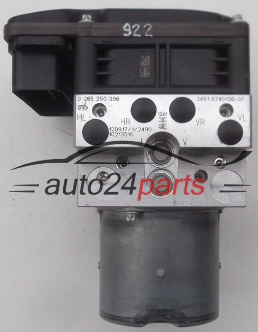 POMPE HYDRAULIQUE ET CALCULATEUR d'ABS BMW DSC E70/E71 BOSCH 0265250396