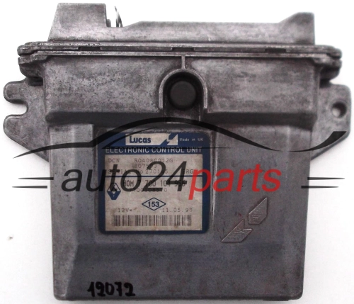 KOMPUTER STEROWNIK SILNIKA RENAULT KANGOO 1.9D, HOM 7 700 104 956, 7700104956, R04080012G, 80759J - 