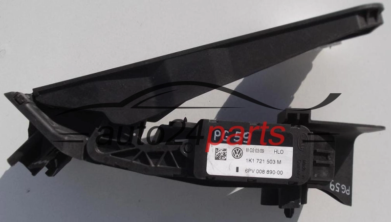POTENCJOMETR PEDAL GAZU VW VOLKSWAGEN SEAT 1K1 721 503 M, 1K1721503M, 6PV 008 890-00, 6PV00889000