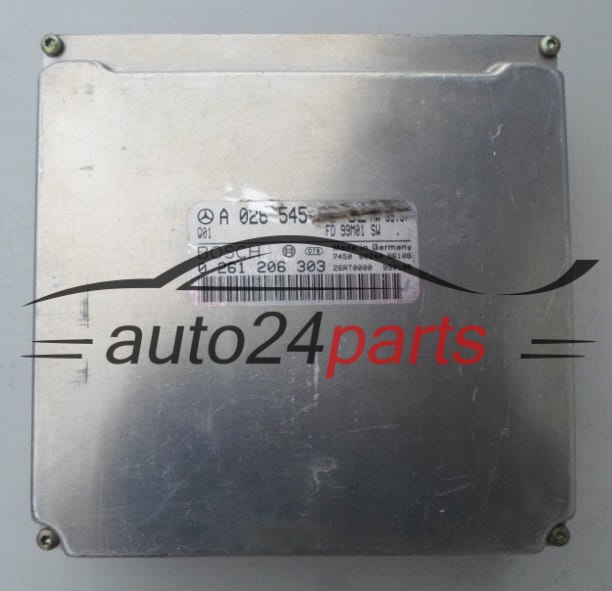 MOTORSTEUERGERÄT ECU STEUERGERÄT MERCEDES ML W163 BOSCH 0 261 206 303, A 026 545 69 32