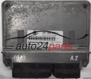 CALCULATEUR MOTEUR SKODA FABIA 1.4 047906033C, SIEMENS 5WP44203