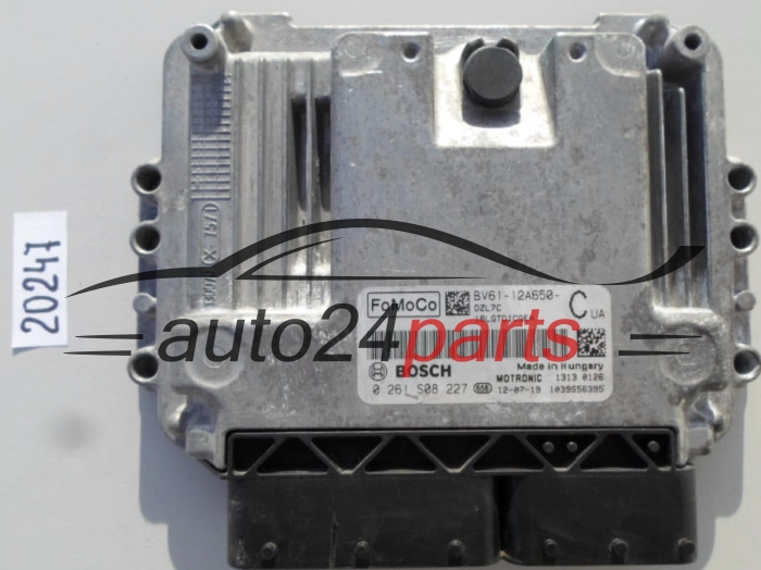 KOMPUTER STEROWNIK SILNIKA FORD FOCUS C-MAX 1.6 BOSCH 0 261 S08 227, 0261S08227, BV61-12A650-CVA, BV6112A650CVA 