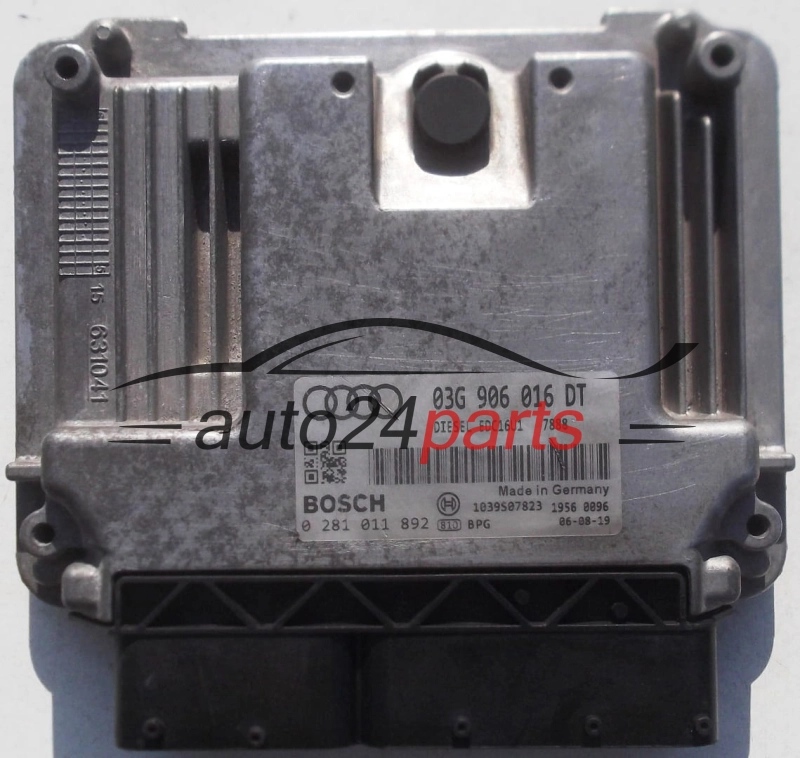KOMPUTER STEROWNIK SILNIKA AUDI A3 2.0 TDI BOSCH 0281011892