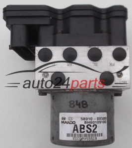 ABS HYDRAULIK-AGGREGAT MIT STEUERGERAET HYUNDAI i10 KIA 58910-0X500, 589100X500, MANDO BH60109100, 5WY7825