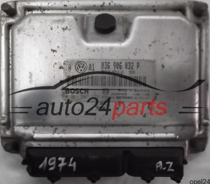 MOTORSTEUERGERÄT ECU STEUERGERÄT VW VOLKSWAGEN GOLF BORA 1.4 036906032P, BOSCH 0261207179