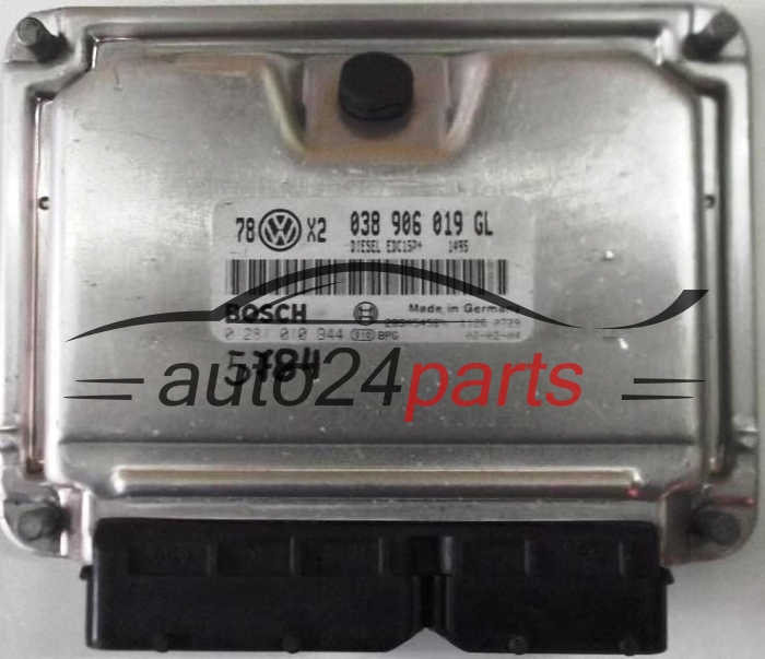 KOMPUTER STEROWNIK SILNIKA VOLKSWAGEN PASSAT 1.9 TDI BOSCH 0 281 010 944,  038 906 019 GL