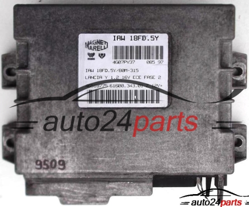 calculateur moteur pour lancia y, ypsilon  1.2 16v