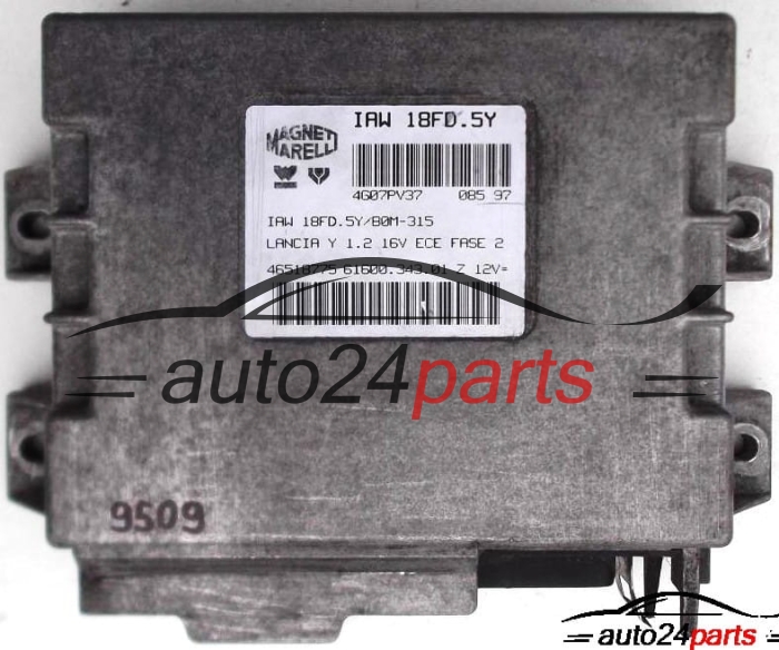 calculateur moteur pour lancia y, ypsilon  1.2 16v