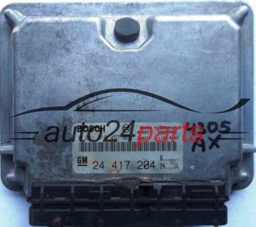 KOMPUTER STEROWNIK SILNIKA OPEL VECTRA 2.2 DTI Y22DTH BOSCH 0281010457, 0 281 010 457, 24417204, 24 417 204 - 4305 