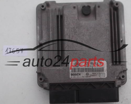 KOMPUTER STEROWNIK SILNIKA VW VOLKSWAGEN TOURAN 1.9 TDI 03G 906 016 BT, 03G906016BT, BOSCH 0 281 011 761, 0281011761
