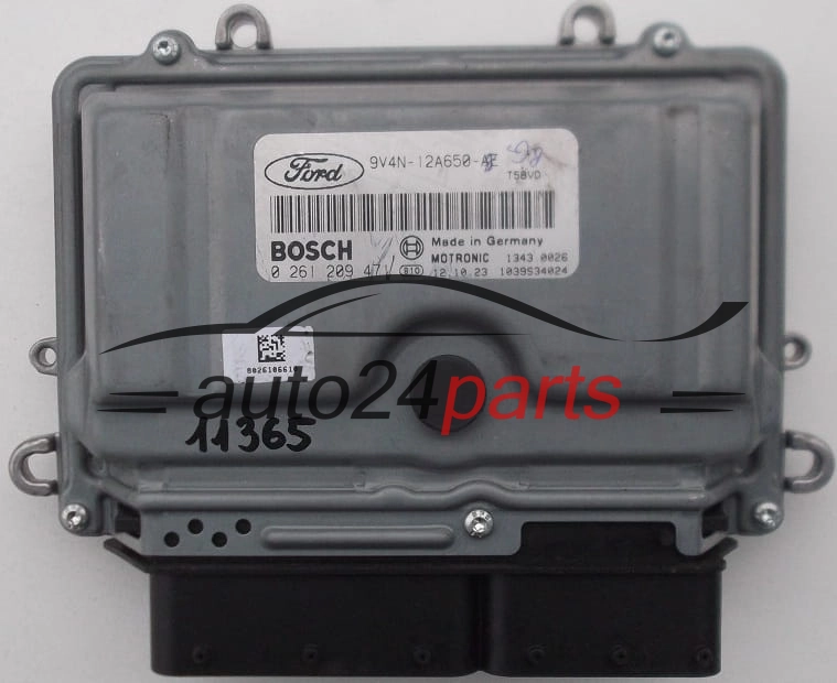 KOMPUTER STEROWNIK SILNIKA FORD KUGA 2.5 16V, BOSCH 0 261 209 471, 0261209471, 9V4N-12A650-AE, 9V4N12A650AE 