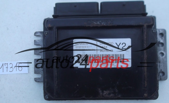 ECU CENTRALITA DE MOTOR DEAWOO TACUMA 1.6 KEMSCO S010016030 E1 S010016030E1, 96378049 1AEK Y2