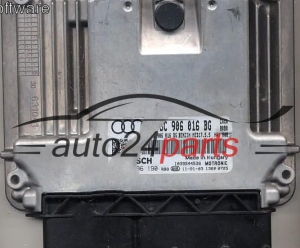 CALCULATEUR MOTEUR AUDI A1 1.4 TFSI 03C906016BG, 03C 906 016 BG BOSCH 0261S06190, 0 261 S06 190, BENZIN MED17.5.5 CAXA 9080 1039S50018
