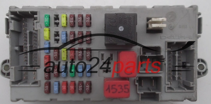 ELEKTRISCHER KASTEN SICHERUNGKASTEN KOMFORTSTEUERGERÄT BSI FIAT CITROEN PEUGEOT 1361296080 CPL, 46520429