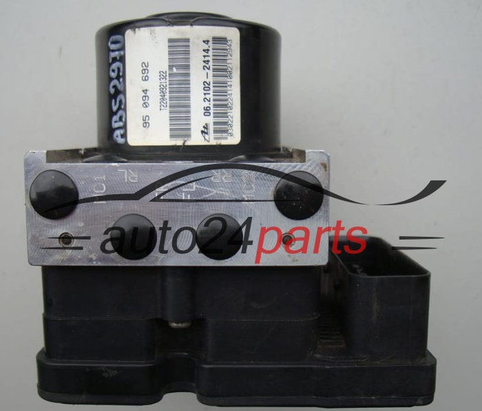 POMPE HYDRAULIQUE ET CALCULATEUR d'ABS DAEWOO MATIZ 95094692, 06.2102-2414.4, 06210224144, 06.2109-0984.3, 06210909843