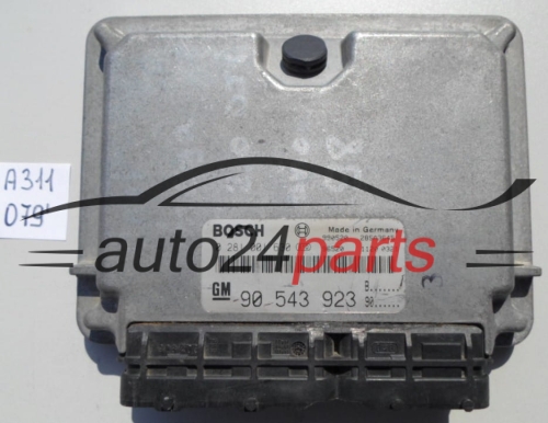 KOMPUTER STEROWNIK SILNIKA OPEL ASTRA VECTRA ZAFIRA  BOSCH 0 281 001 630 , GM 90 543 923