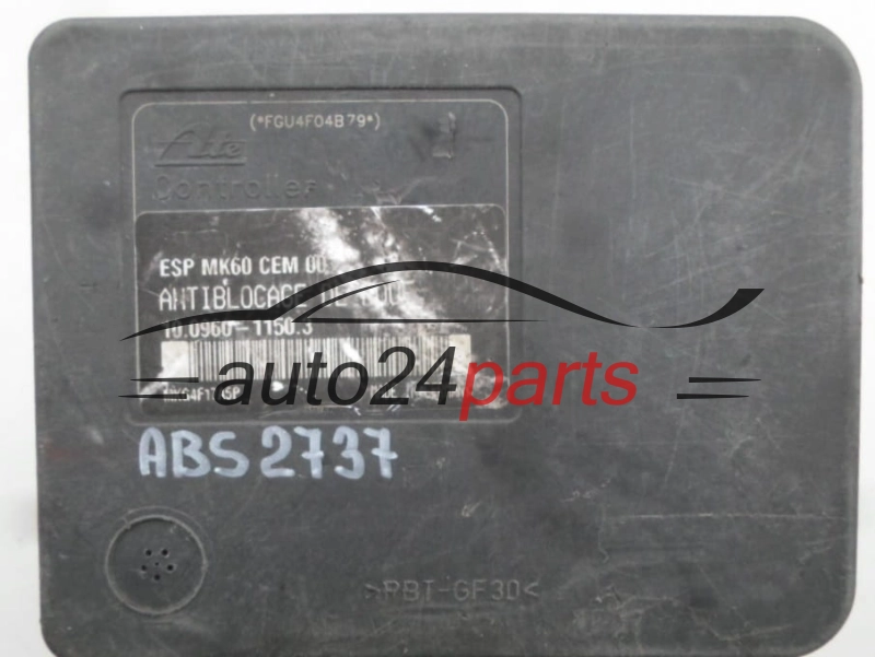 ABS POMPA PEUGEOT 206 9655960880, 10.0206-0194.4, 10020601944, 10.0960-1150.3, 10096011503 