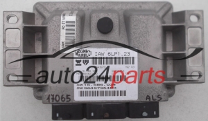 ECU CENTRALITA DE MOTOR CITROEN PEUGEOT 2.0 16V MAGNETI MARELLI IAW 6LP1.23, IAW6LP123, 16.560.054, 16560054, 9650623180, 16.686.034, 16686034, 9649795480 