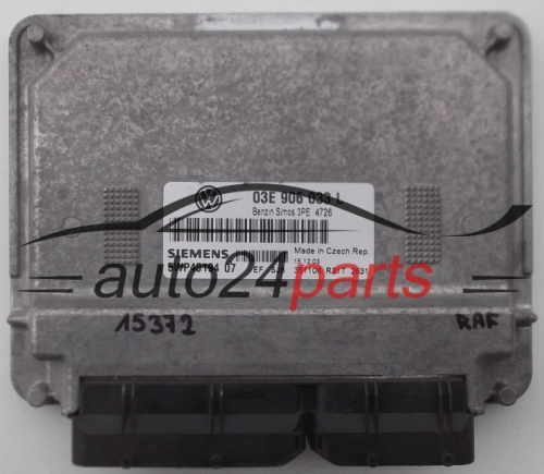 ECU CENTRALITA DE MOTOR  VOLKSWAGEN POLO 1.2 AZQ SIEMENS 5WP40194 07, 03E 906 033 L