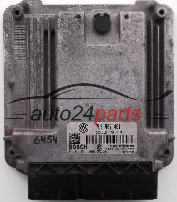 KOMPUTER STEROWNIK SILNIKA VW VOLKSWAGEN TOUAREG 3.0 TDI BOSCH 0 281 011 960