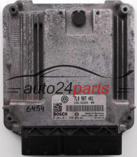 KOMPUTER STEROWNIK SILNIKA VW VOLKSWAGEN TOUAREG 3.0 TDI BOSCH 0 281 011 960