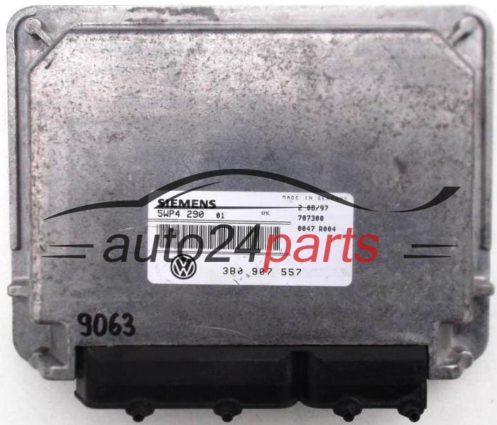 KOMPUTER STEROWNIK SILNIKA VW VOLKSWAGEN PASSAT 1.6 AHL 3B0907557, 3B0 907 557 SIEMENS 5WP4290 01, 5WP4 290 01