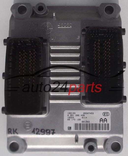 OPEL OMEGA 2.6 Y26SE 9173199 AA, BOSCH 0261206490, 0 261 206 490, 09 173 199 AA, 24434532, 24 434 532, 6237143, 62 37 143