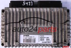GETRIEBESTEUERGERÄT GETRIBESTEUERUNG PEUGEOT 307 1.6 SIEMENS S118047505F, S118047505 F, TA2000 9649341380, BVA 8200031512 
