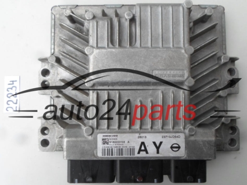 KOMPUTER STEROWNIK SILNIKA NISSAN QASHQAI 1.5 DCI SIEMENS VDO S180033104 A, S180033104A, 23710JD54D, AY, SID303 