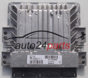 ECU CENTRALITA DE MOTOR RENAULT MEGANE 1.5 DCI CONTINENTAL S180067137 A, S180067137A, 237100386R, 237100037R, SID305 