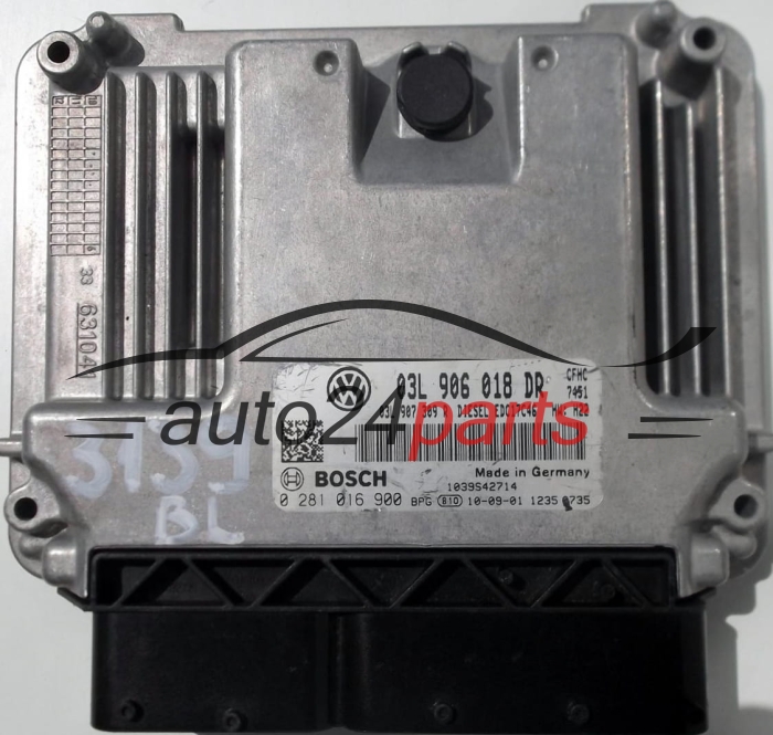 calculateur moteur pour vw volkswagen touran  2.0 tdi