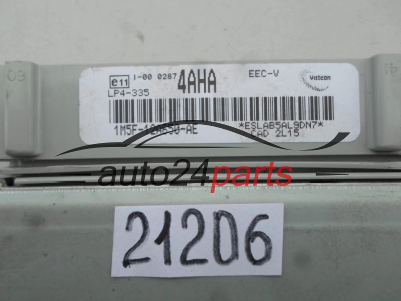KOMPUTER STEROWNIK SILNIKA FORD FOCUS 1.4, 1M5F-12A650-AE, 1M5F12A650AE, 4AHA 