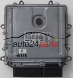 MOTORSTEUERGERÄT ECU STEUERGERÄT VOLVO S60 V70 S80 2.4 D5 BOSCH 0 281 012 765, 0281012765, 30785100 AB, 30785100AB 