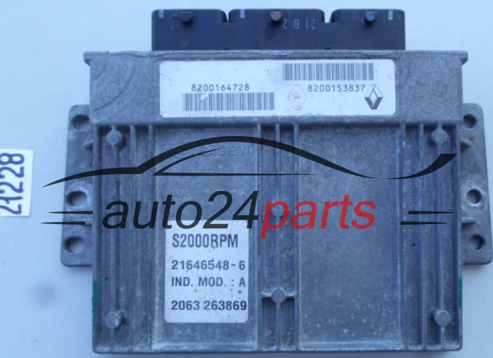RENAULT LAGUNA 1.6 8200164728 8200153837 S2000RPM 21646548-6, 216465486