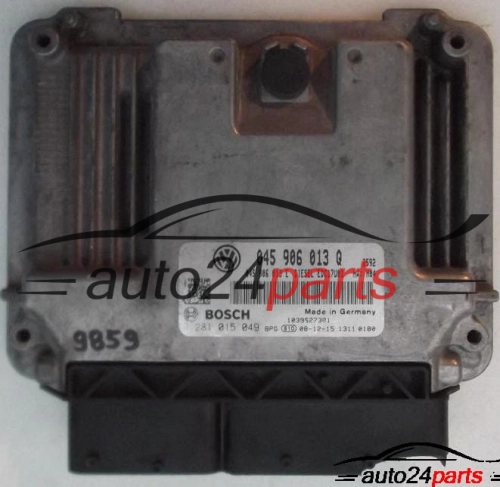 SKODA FABIA 1.9 TDI BOSCH 0 281 015 049, 0281015049, 045 906 013 Q, 045906013Q 