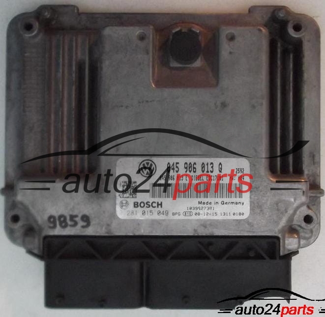 SKODA FABIA 1.9 TDI BOSCH 0 281 015 049, 0281015049, 045 906 013 Q, 045906013Q 