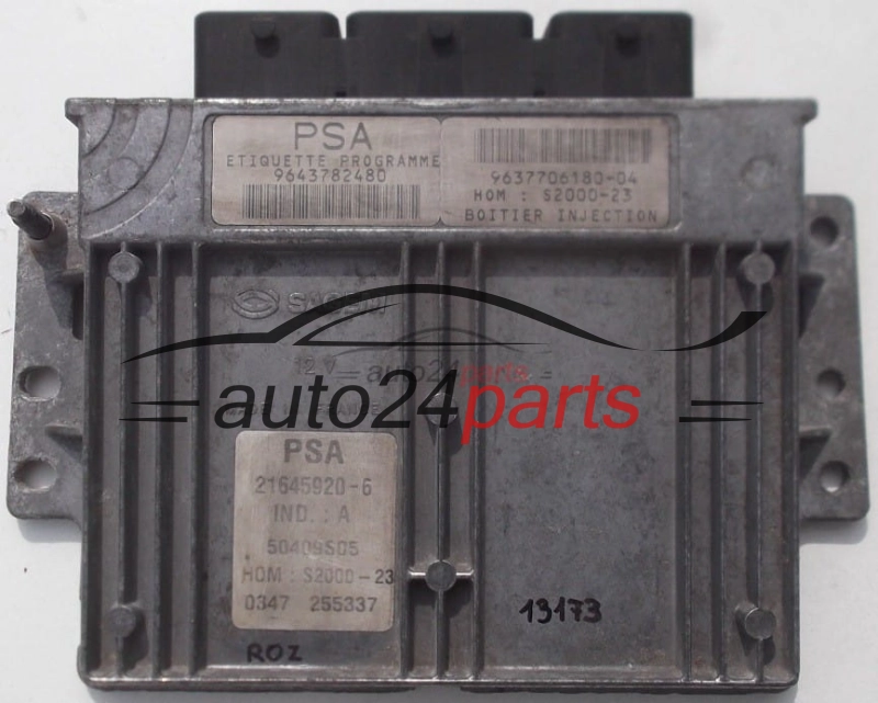 KOMPUTER STEROWNIK SILNIKA CITROEN XSARA PEUGEOT 206 1.4 21645920-6 PSA
