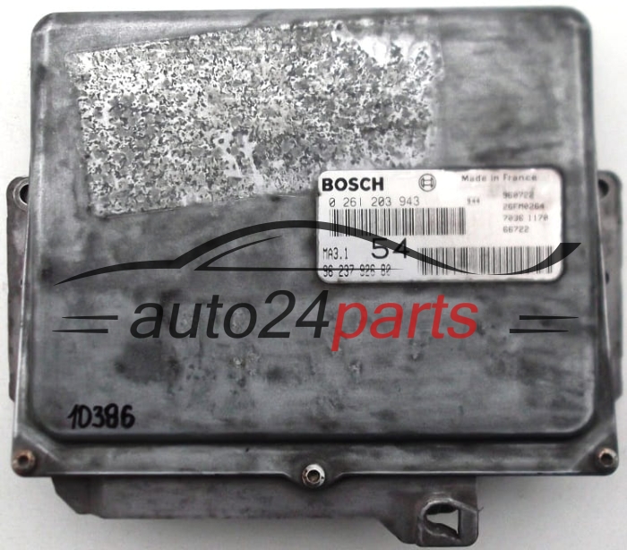 BOSCH 0 261 203 943, 0261203943, 96 237 926 80, 9623792680