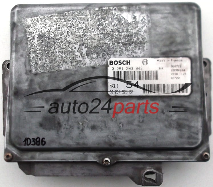 BOSCH 0 261 203 943, 0261203943, 96 237 926 80, 9623792680