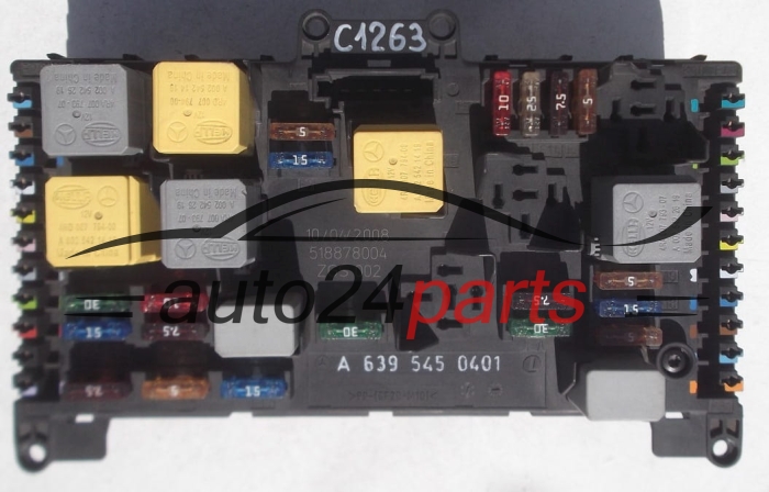 CENTRALITA DE CONFORT BSI MERCEDES VITO HELLA A 639 545 0401
