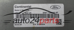 KOMPUTER STEROWNIK SILNIKA FORD FIESTA 1.4 8A61-12B565-AF, 8A6112B565AF, 5WP22365AF