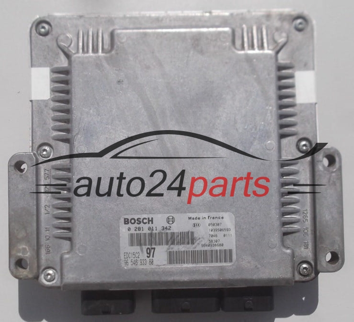 MOTORSTEUERGERÄT ECU STEUERGERÄT  CITROEN PEUGEOT 2.0 HDI BOSCH 0 281 011 342