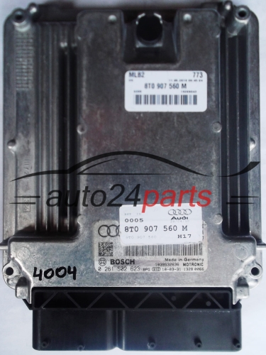 MOTORSTEUERGERÄT ECU STEUERGERAT AUDI A5 S5 4.2 TFSI 8T0907560M, 8T0 907 560 M, 8T0907560 BOSCH 0261S02623, 0261S02623