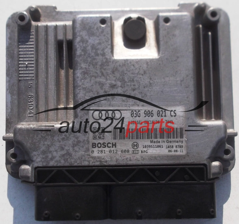  ECU CENTRALITA DE MOTOR AUDI A3 1.9 TDI BOSCH 0281012608